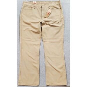 Levi's 514 Men's Straight Fit Jeans‎ Beige Tan, Size 40x32 - IRREGULAR